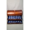 Image 7 : Danbury Mint US State Quarter Collection Chest With Uncirculated State Quarters- Face Value: $182.25
