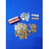 Image 1 : Lot of Assorted Coins - U.S. Cents, U.S. Nickels, & German 5 Pfenning Coin; FV: $2.22