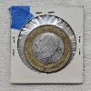 Image 2 : 1995 Mexico 50 Nuevos Pesos Bimetallic .925 Silver Coin