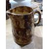 Image 1 : Vintage Early Spongeware Pitcher 9 Inces Tall - Exc Condition