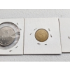 Image 7 : 3 Foreign Coins: 1922-A Germany 3 Mark, 1937-A Nazi Germany 5 Pfenning, 1940 Russia Kopek 
