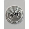 Image 1 : Scottsdale Mint 1 Troy Oz .9999 Fine Silver "Ride For The Brand" Round w/ Buffalo Privy 