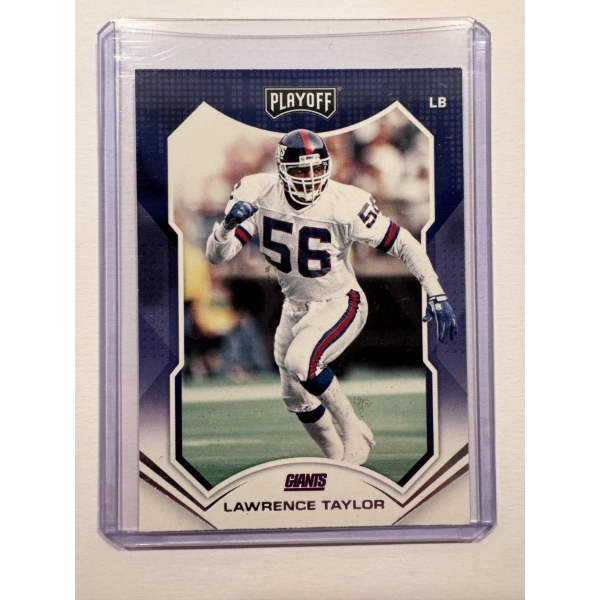 2021 Panini Lawrence Taylor Giants Football Card In Protective Holder - Mint