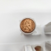 Image 4 : $3.00 Face Value of Assorted U.S. Lincoln Cents in Tubes - Comes with Tube Storage Box!