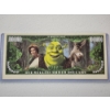 Image 1 : DreamWorks Shrek Commemorative Million Dollar Bill - Mint Condition in Protective Holder