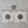 Image 1 : Collection Of Three United States Roosevelt 10¢ Silver Dimes FV: $.30