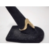 Image 2 : 10K Yellow Gold Statement Wave Ring - Size 8 - Total Weight: 3.2g