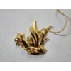 Image 3 : 1994 American Cancer Society 24K Gold Plated Dove Ornament