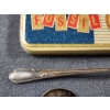 Image 4 : Two Silver Plated Spoons With Vintage Fossil Watch Tin