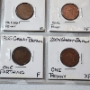 Image 7 : Two Binder Pages Filled with Assorted World Coins: Great Britain & British Caribbean Territories