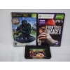 Image 1 : Three Assorted Vintage Video Games Ft. SEGA Star Trek, XBOX Halo & XBOX 360 Fighters Uncaged