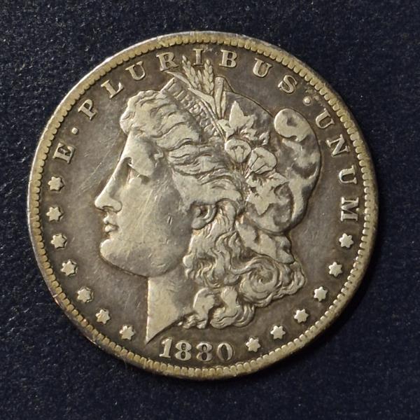 Ex Fine & Nice Natural Patina - Rare 1880 CC Morgan Silver Dollar - See Detailed Pics
