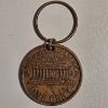 Image 6 : Buffalo Nickel Belt Buckle (3"), Penny Key Chain (2") & Seasons Greeting Commemorative Round (1.5")