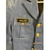 Image 3 : Royal Blue Vintage JROTC Academy Dress Uniform Jacket with gold-toned buttons - "Mueller" Nameplate 