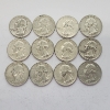 Image 1 : $3.00 Face Value of Assorted Years U.S. Washington 90% Silver Quarters