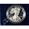 Image 2 : 1996-P 1 Oz Silver American Eagle Proof Coin in Original Packaging - Mintage of 500K!