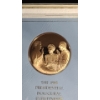 Image 3 : 1985 Presidential Inaugural Eyewitness & 1984 1st Untethered Space Walk Commemorative Bronze Medal 
