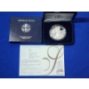Image 1 : 2008-W Silver American Eagle Proof $1 - 1 Troy oz .999 Fine Silver w/ Box & CoA