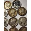 Image 5 : 11 Assorted 90% Silver United States Dimes Including Barbers, Mercury & Roosevelt ~ DATES BACK 1892!