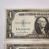 Image 2 : Two United States 1935 D Blue Seal $1 *Consecutive Serial Number* Silver Certificates