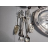 Image 4 : Teapots, Tray, and Serving Utensils: Including Silver-Plated!