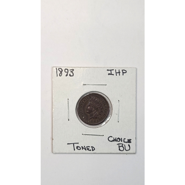 Highly Collectible United States 1893 Indian Head Cent 