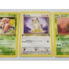 Image 3 : Three 1st Edition Vintage Pokemon Cards: Paras 59/64, Meowth 56/64, & Gloom 37/64