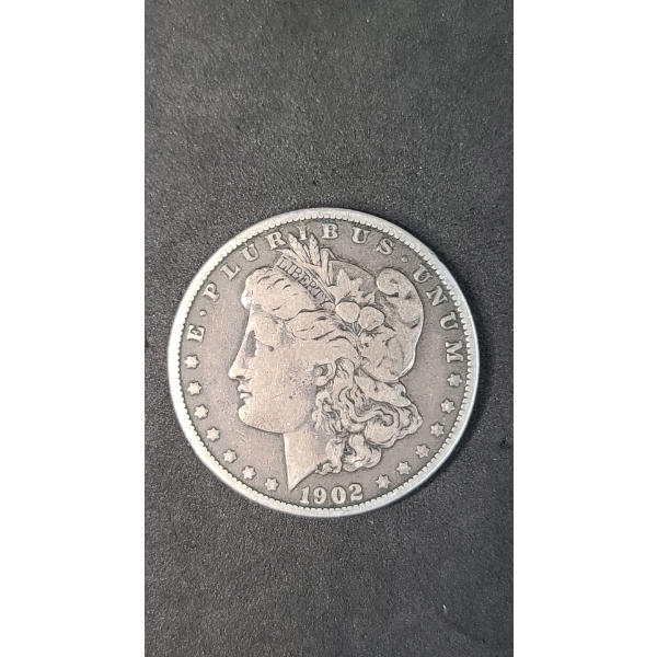1902-P 90% Silver Morgan Dollar