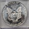 Image 4 : Austin Hutto Signed 1987 American 99.9% Silver Eagle Coin Graded as MS69+ by the ICG