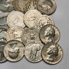 Image 4 : Mix of Assorted Years 90% Silver U.S. Quarters - Face Value: $5.00