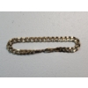 Image 4 : Sterling Silver Chian Link 7" Bracelet TW: 9.3g
