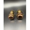 Image 4 : Small Oil Lamps with Globes - ~ 4 inches tall