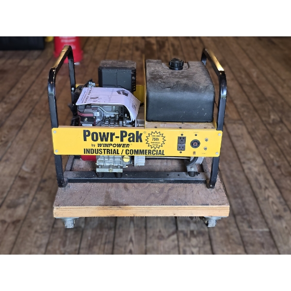 Briggs and Stratton Vanguard Generator - Believed to be 3500 Watts - Mounted On Rolling Base