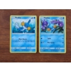 Image 1 : Lot of Two Mudkip Pokemon Trading Cards 