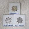 Image 5 : 1936, 1943, & 1960 Canada 25 Cents Silver Coins 80% Silver ASW 0.1500 oz Each