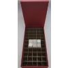 Image 1 : $3.00 Face Value of Assorted U.S. Lincoln Cents in Tubes - Comes with Tube Storage Box!