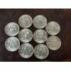 Image 2 : 1957 Brilliant Uncirculated Franklin Half Dollars - $5.00 Face Value