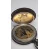 Image 10 : Antique Sterling Silver Illinois Watch Co. 17 Jewels Open Face Size 18s Pocket Watch - TW: 194.1g