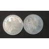 Image 2 : 1972-F & 1972-G German 10 Deutsche Mark 0.6250 Silver Munich Summer Olympics Coins