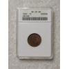 ANACS MS63 Graded 1909 Indian Head Penny - Incredible Condition Graded Coin!