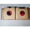 Image 4 : Vintage Storage Case for 7in Vinyl Records: Including 12 Records - Elvis Presley, Pat Boone, & MORE!