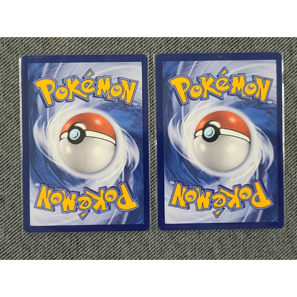 Two Chinese Holo Rare Pokemon CHR Trading Cards Near Mint - Rockruff  128/125 & Banette 127/125 - Bosley Auctioneers