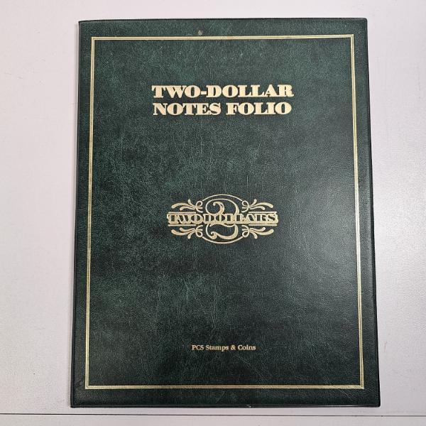 Two-Dollar Notes Folio produced by PCS Stamps & Coins FV: $14.00