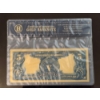 Image 3 : United States Historic 1899 Large Note Pure 24k .999 Gold Foil $5 Indian Chief Replica w COA - Mint.