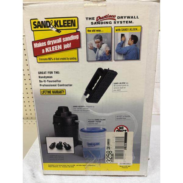 Dustless Drywall Sanding System - Sand & Kleen -