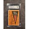 Image 1 : 1959 Topps #38 Browns Pennant Football Card - CGC 7 