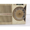 Image 2 : Vintage 1950's General Electric Portable Transistor Radio White & Turquoise 