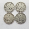 Image 2 : Four Assorted Years Walking Liberty Half Dollars - 90% Silver - FV: $2.00