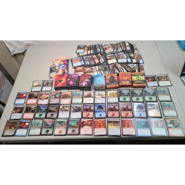 Assorted Magic The Gathering Cards Including Holos/Rares & Signed "Steve Prescott" Card