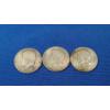 Image 1 : (3) 1964 90% Silver Kennedy Half Dollars